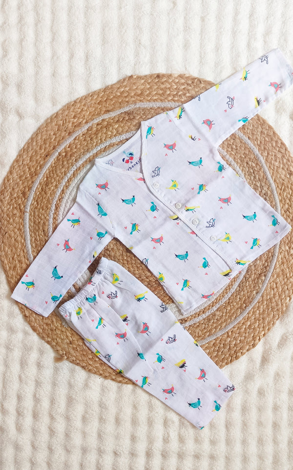 Muslin Night Suits (6 - 12 M)