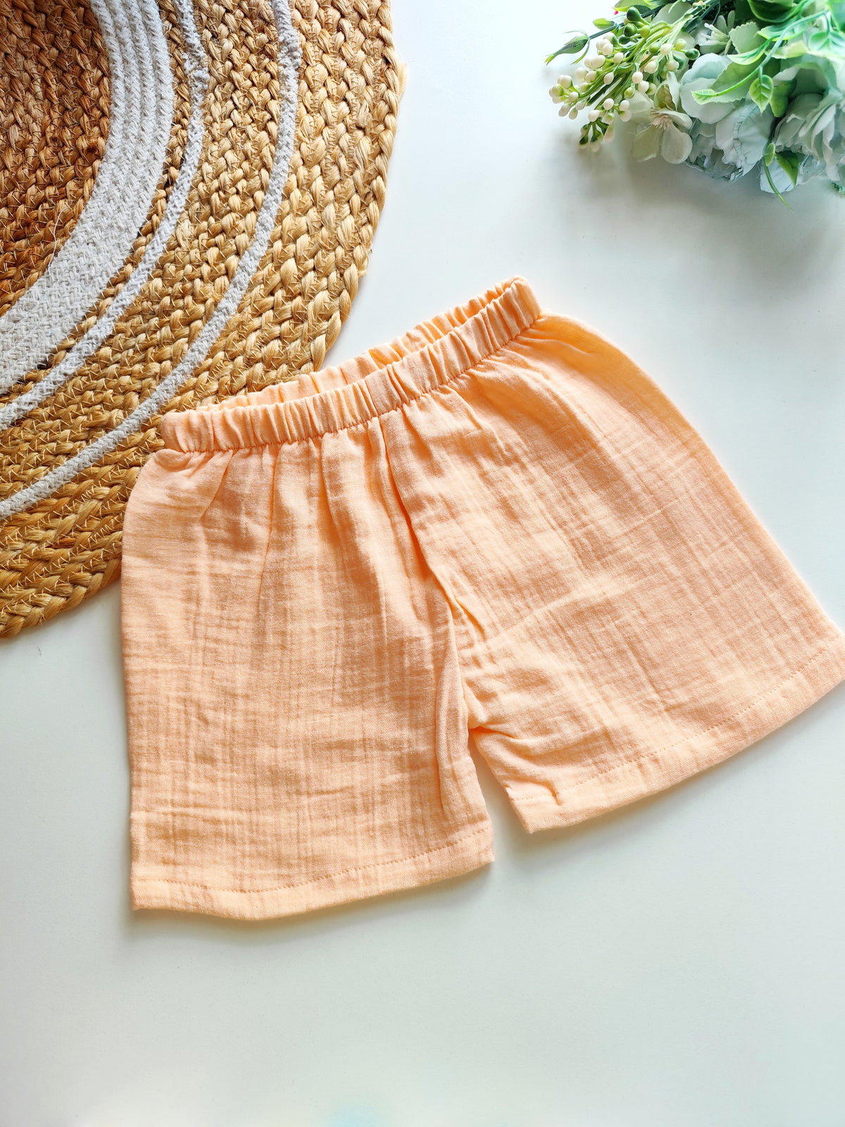 Muslin Trousers - Peach