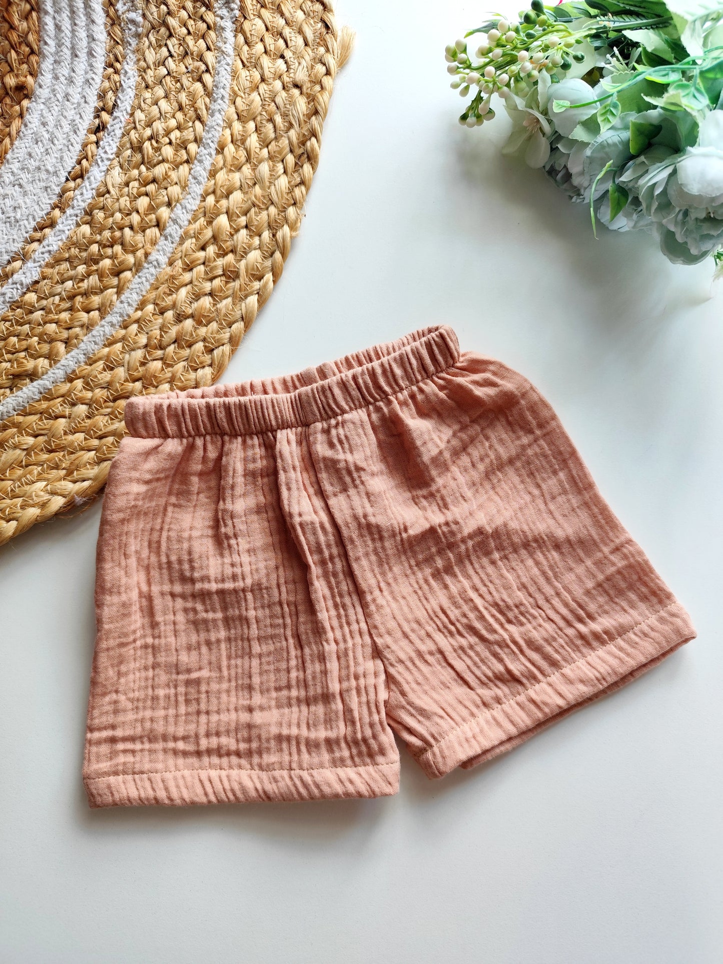 Muslin Trousers - Peach