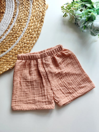 Muslin Trousers - Peach