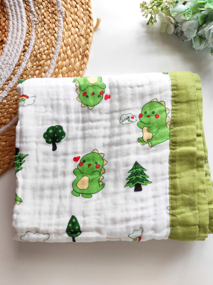 Crinkled Muslin Blanket (6Layered)