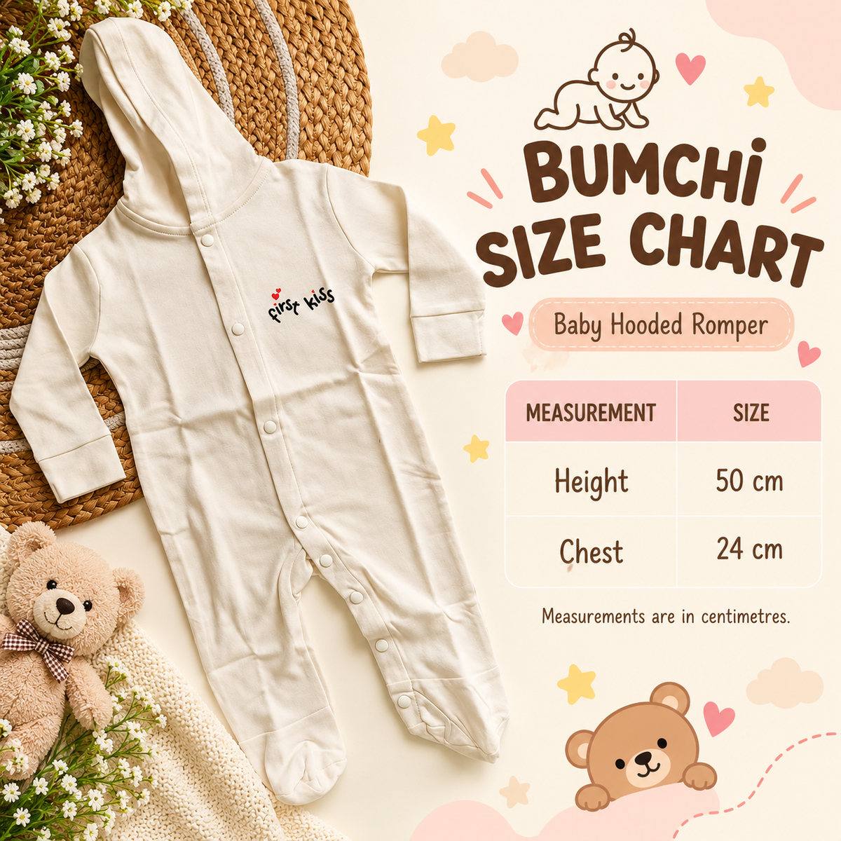 Co ords  - Cream First Kiss Print
