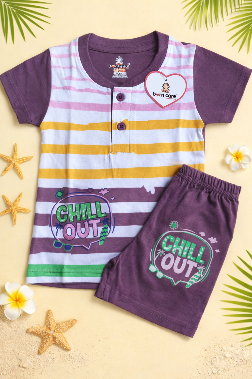 T Shirt Trouser Set - Chill Out
