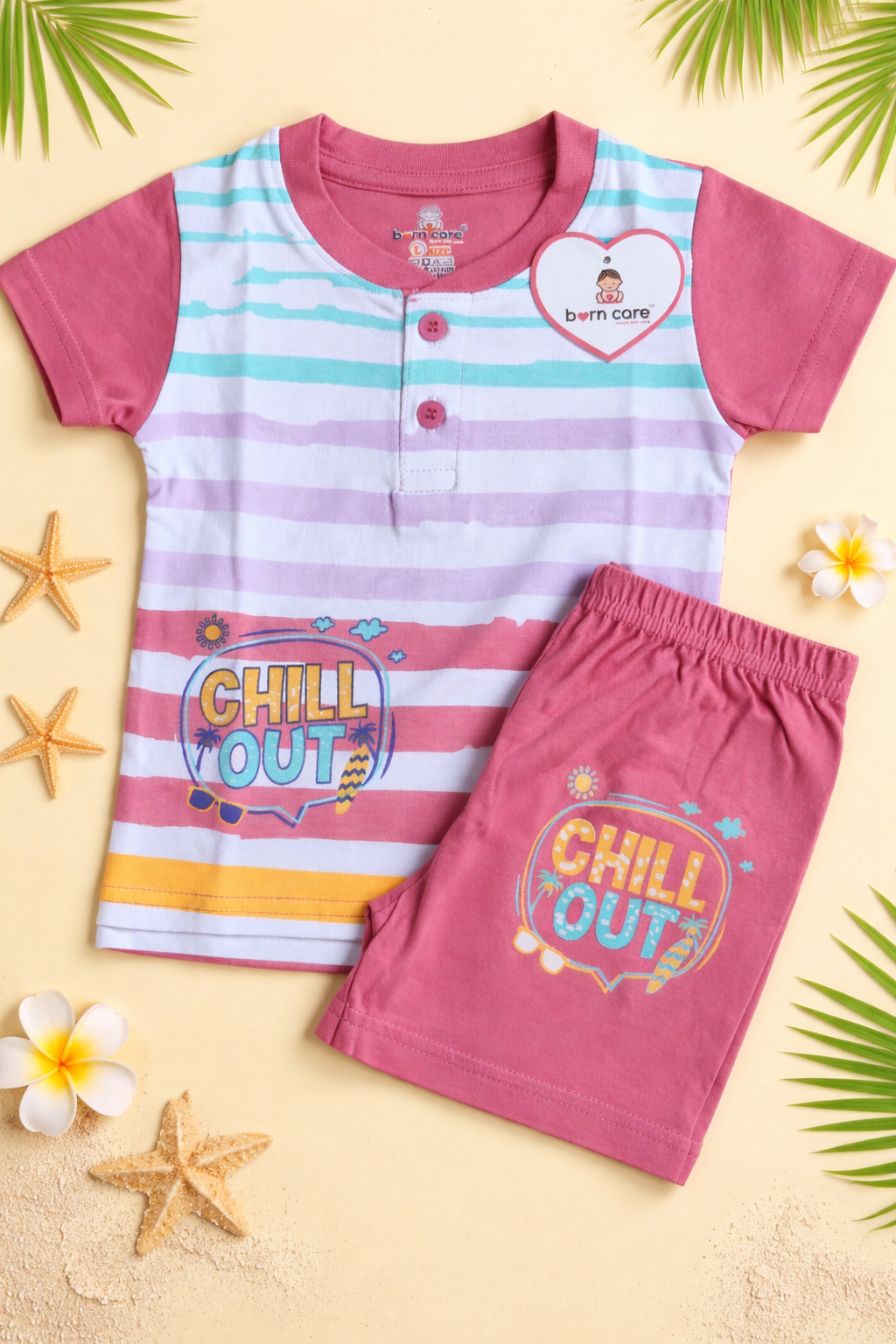 T Shirt Trouser Set - Chill Out