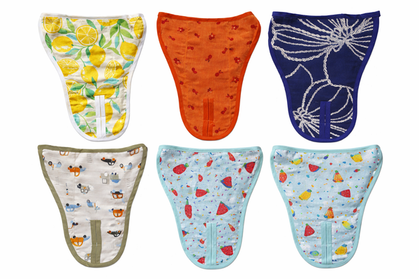 Double Gauze Coloured Muslin Nappy (Random Prints)