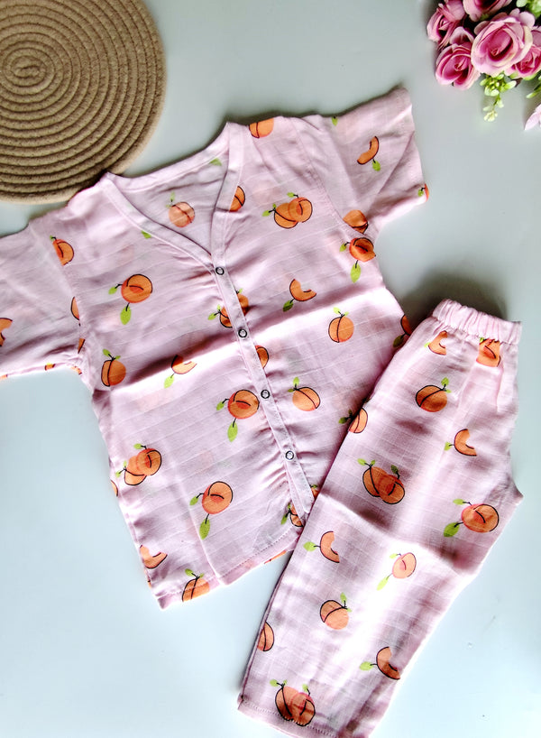 Colored Half Hand Suit - Pink Peach