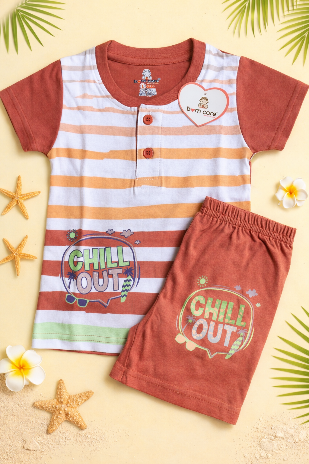 T Shirt Trouser Set - Chill Out