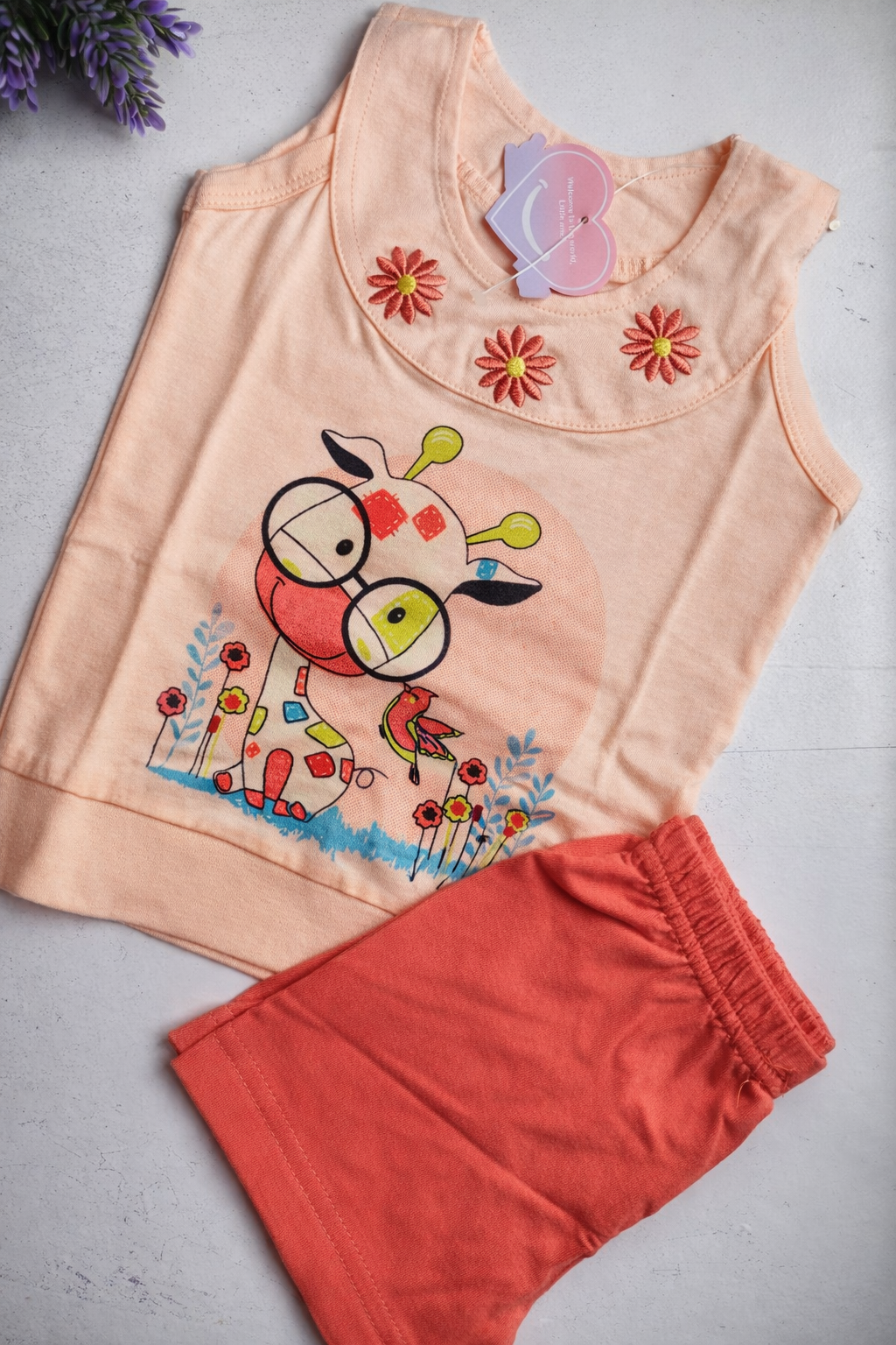 Cotton Girls Co ord set