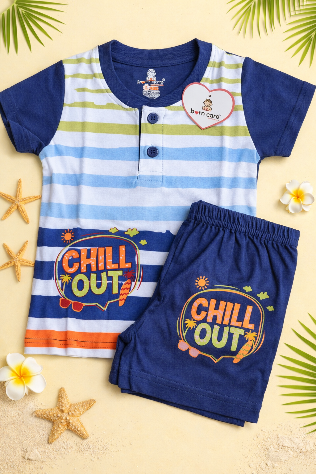 T Shirt Trouser Set - Chill Out