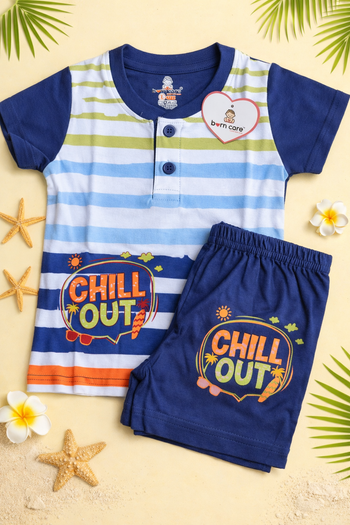 T Shirt Trouser Set - Chill Out