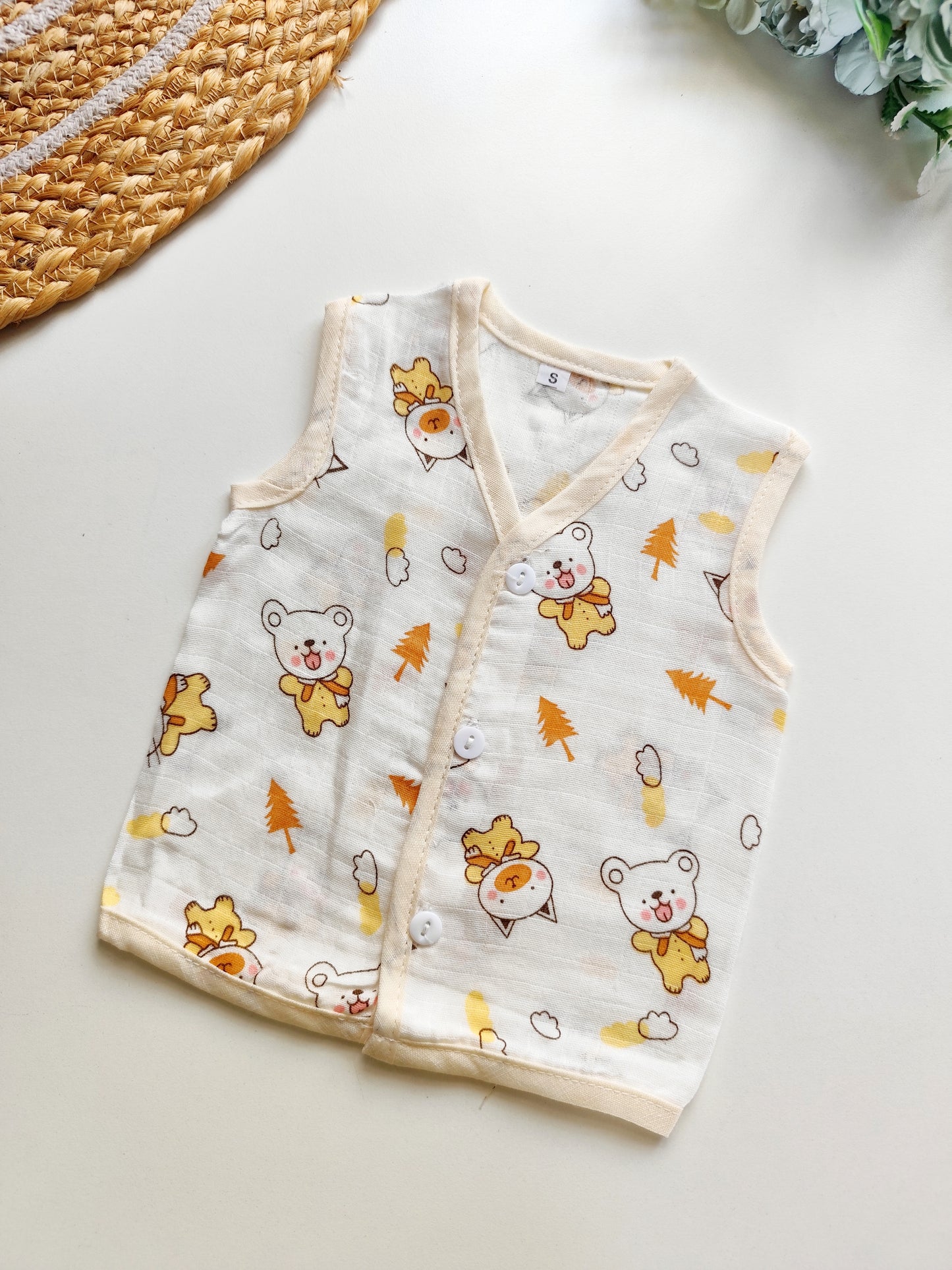 Muslin Button Jablas