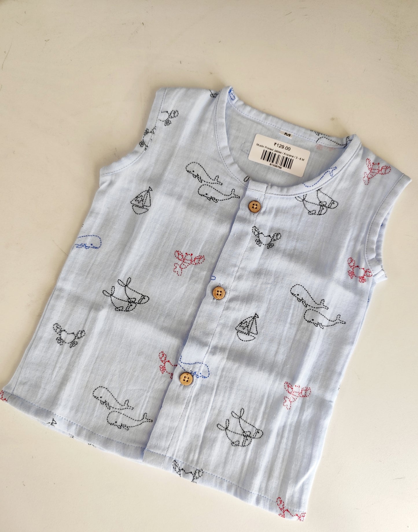 Muslin Printed Jablas - Premium