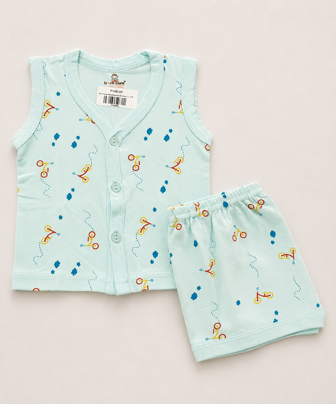 Sleeveless jabla Set