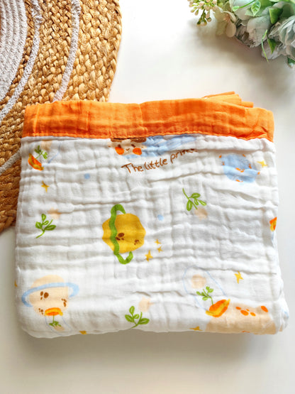 Crinkled Muslin Blanket (6Layered)