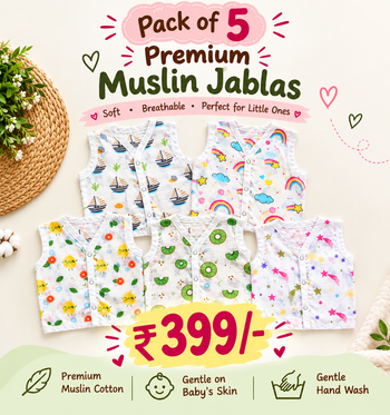 Muslin Jablas - Pack Of Five Premium Jablas