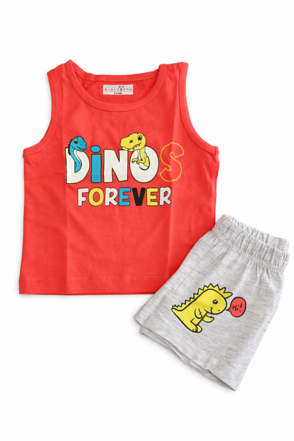 Boys Dino Top & Bottom Set