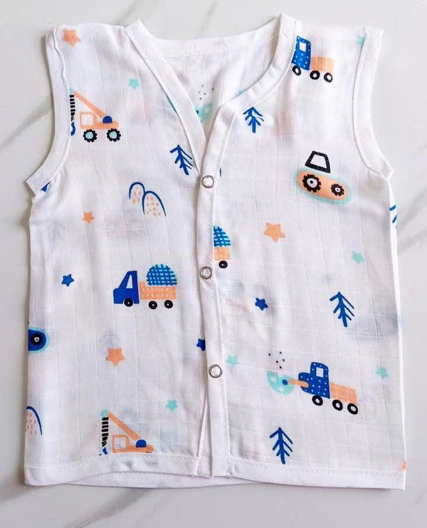 Muslin Button Jablas - Truck