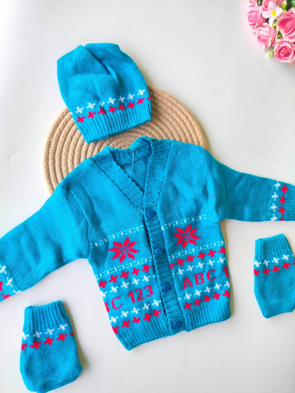 Sweater Teal Blue
