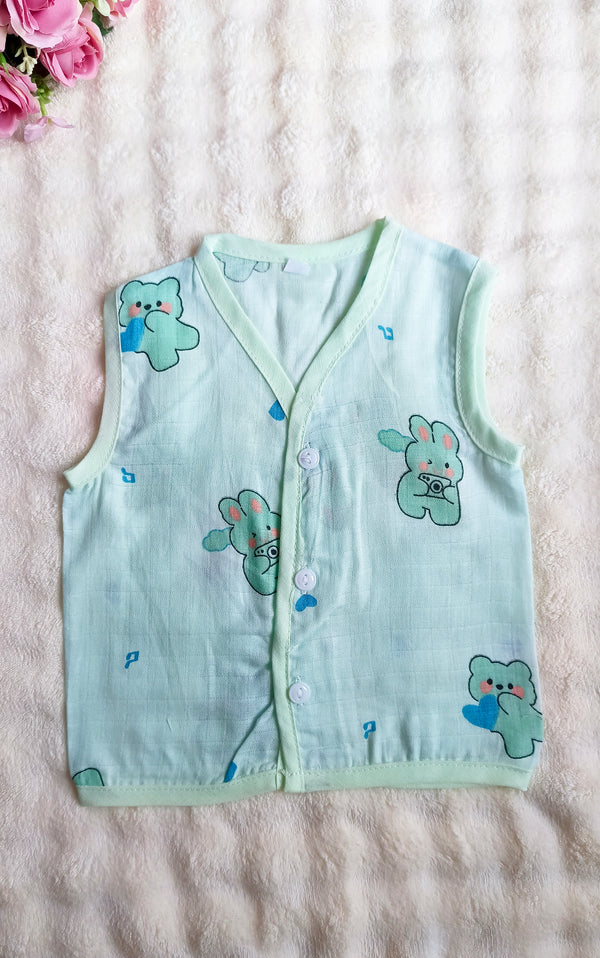 Colored Muslin Button Jablas