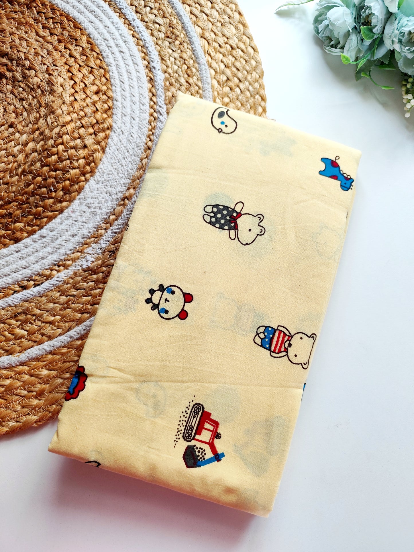 Colored Cotton Thottil (3 1/2 M)