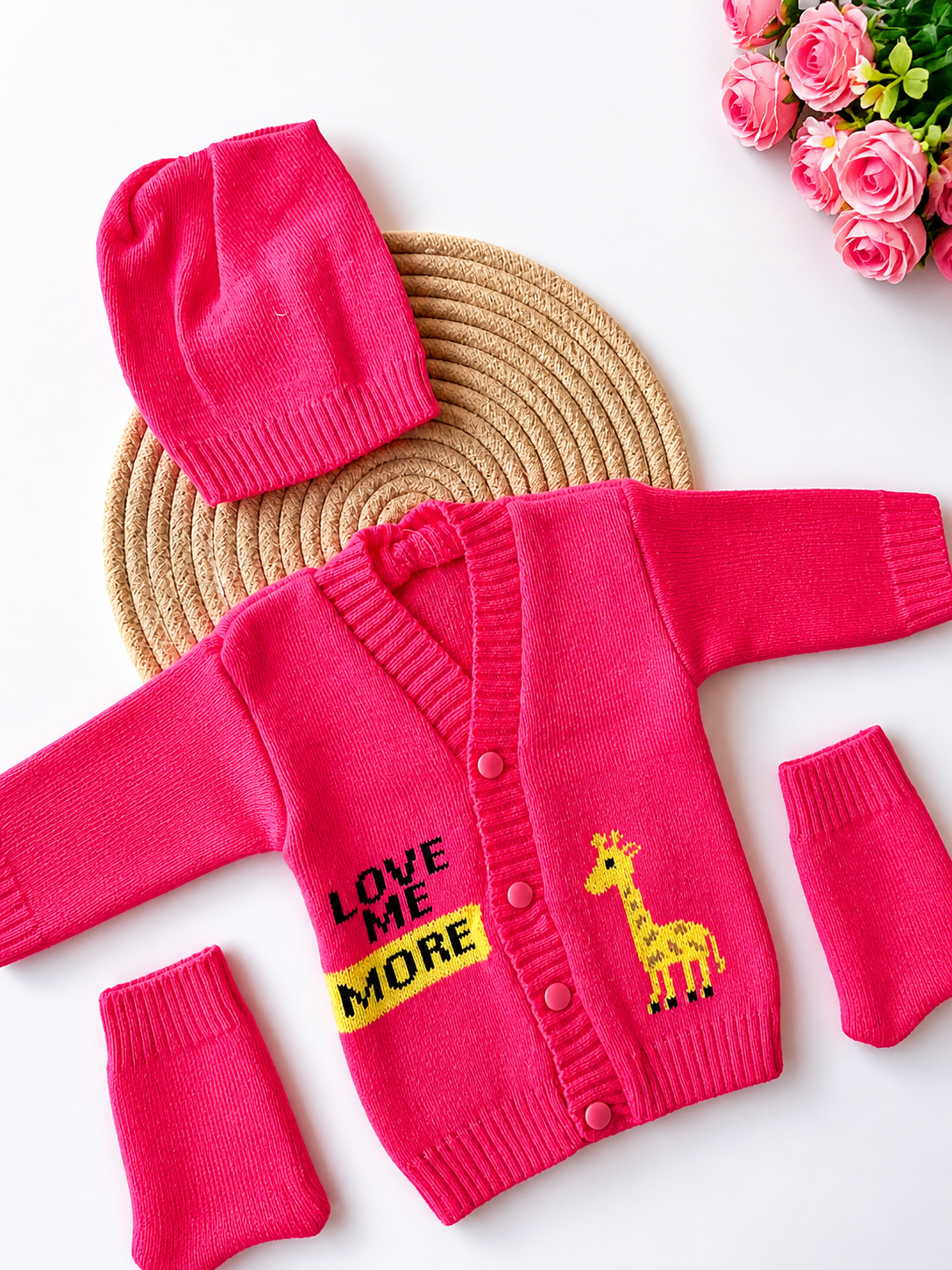 Sweater Magenta Pink
