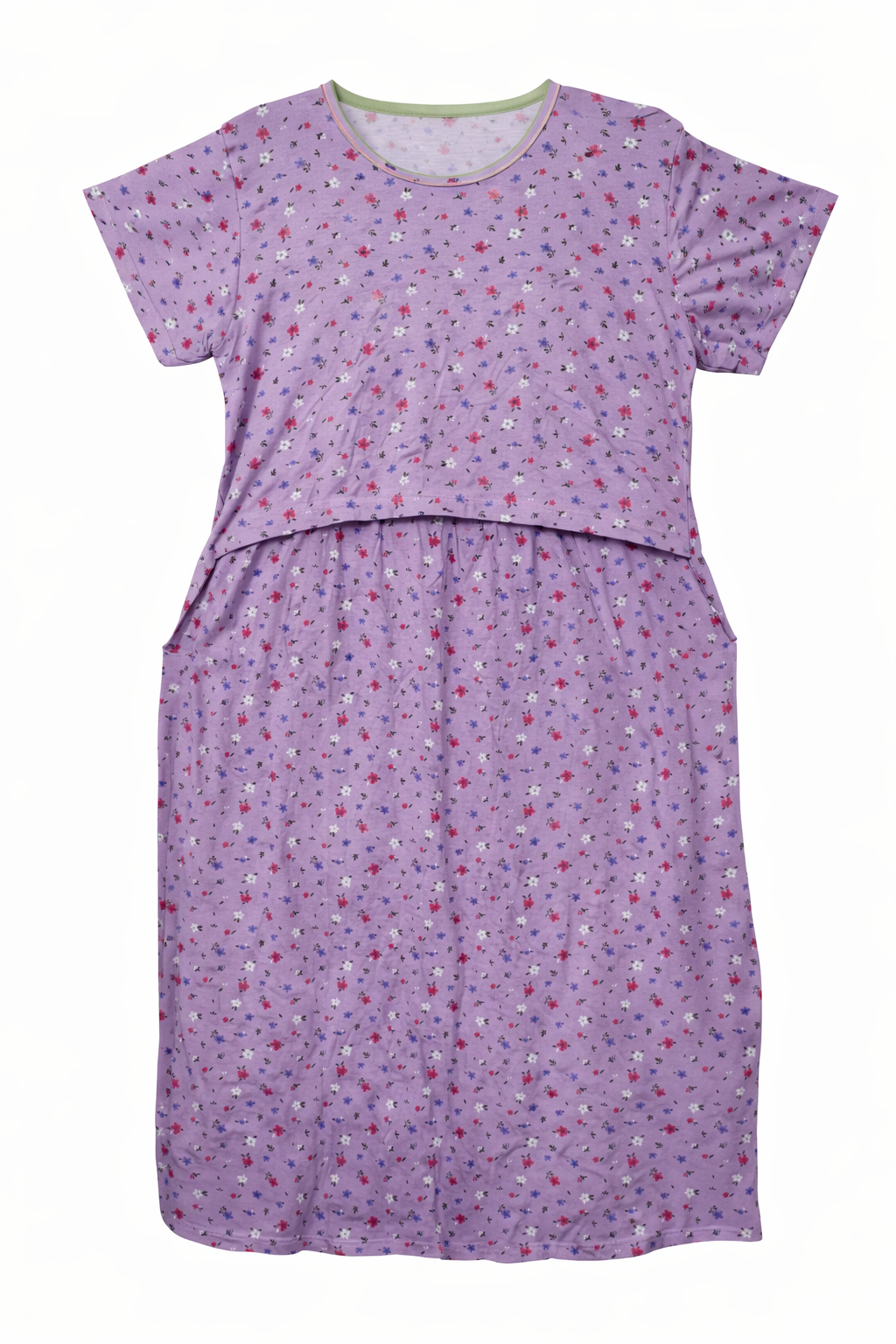 Maternity Lounge Wear - Floral Print (XXL)