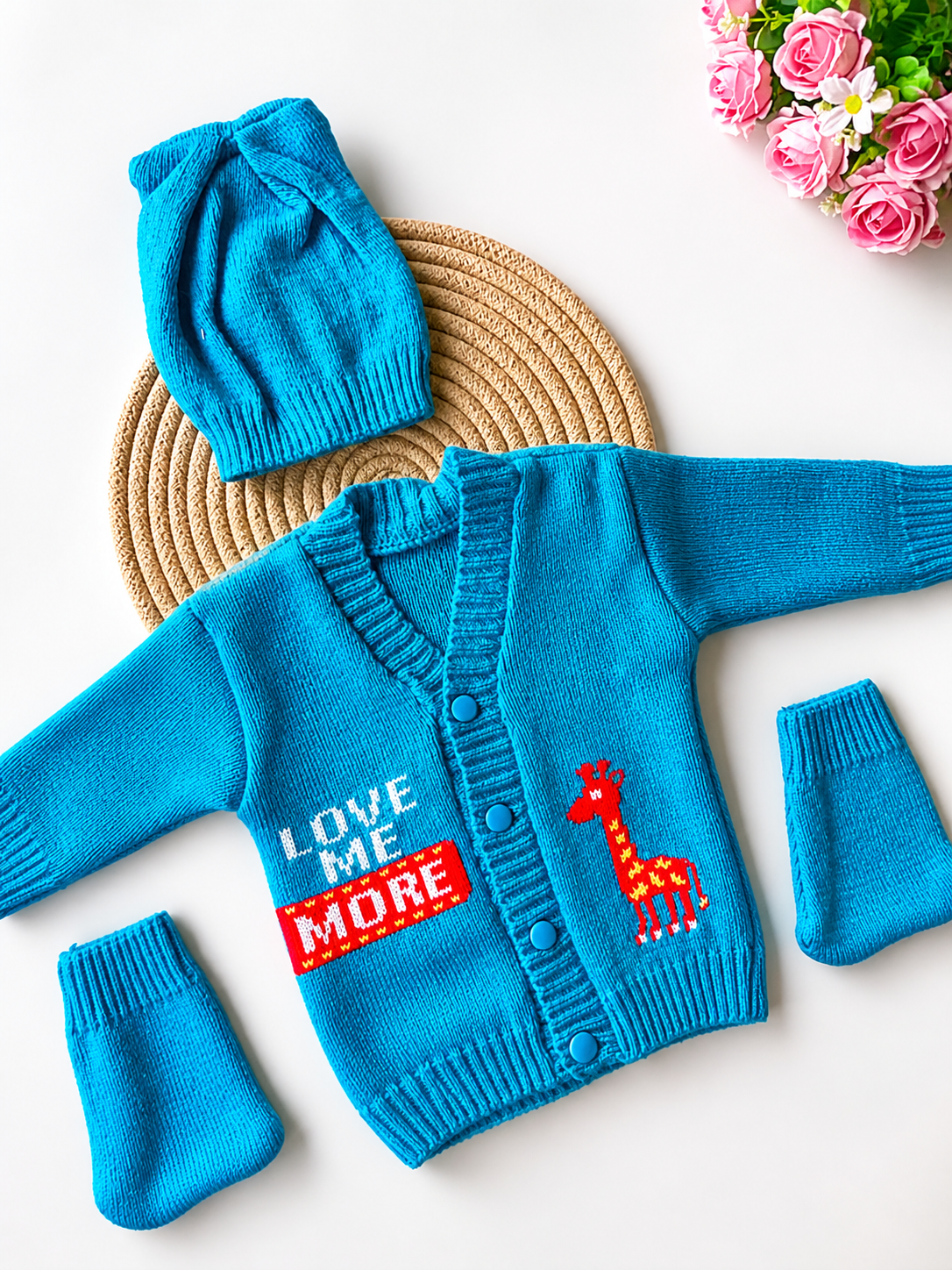 Sweater Teal Blue