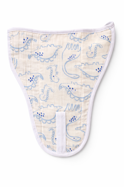Double Gauze White Muslin Nappy (Random Prints)