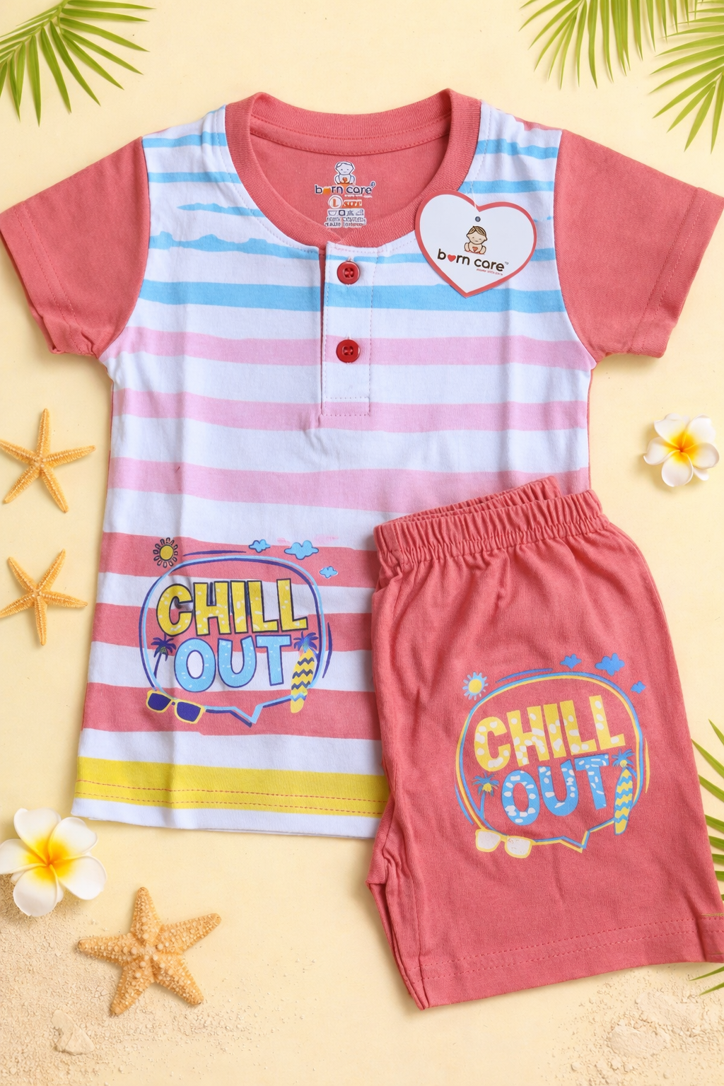 T Shirt Trouser Set - Chill Out