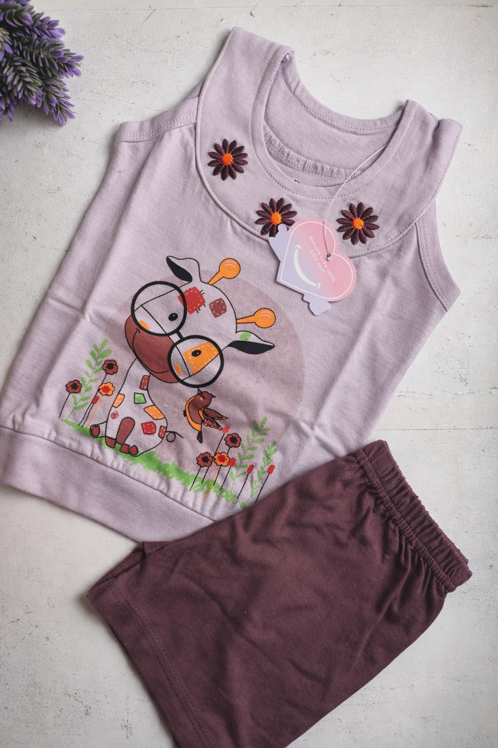 Cotton Girls Co ord set