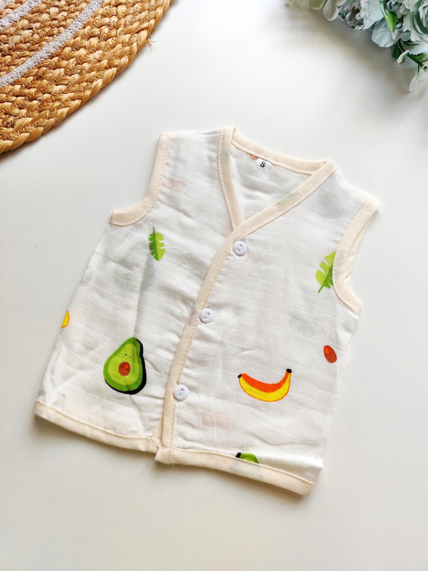 Muslin Button Jablas