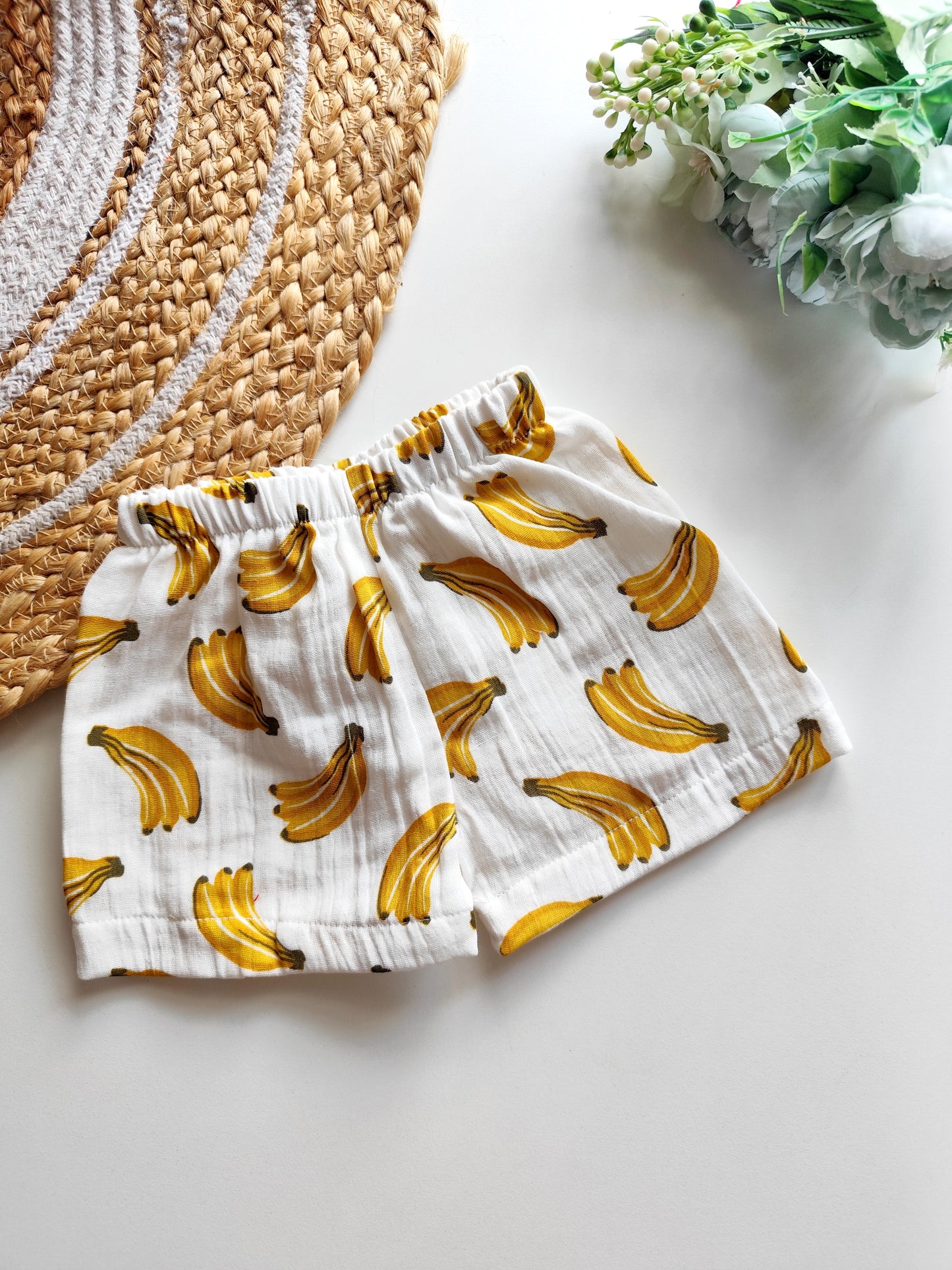 Muslin Trousers - Banana