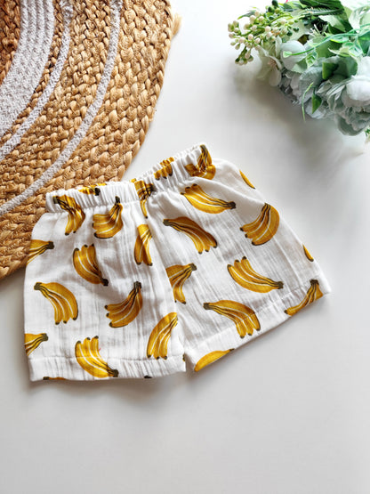 Muslin Trousers - Banana