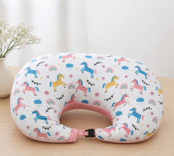 Organic Cotton Feeding Pillow - Unicorn
