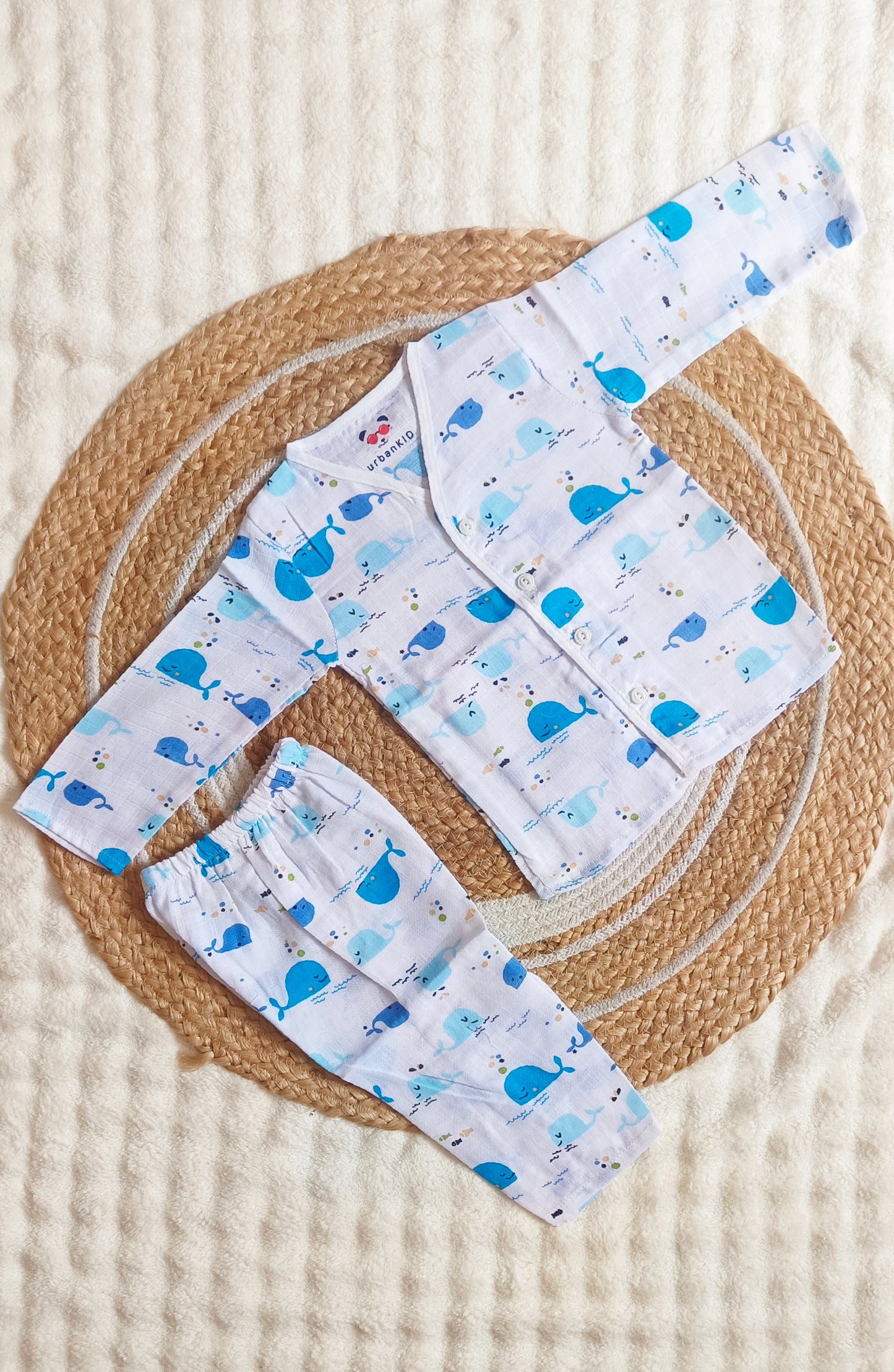 Muslin Night Suits (6 - 12 M)