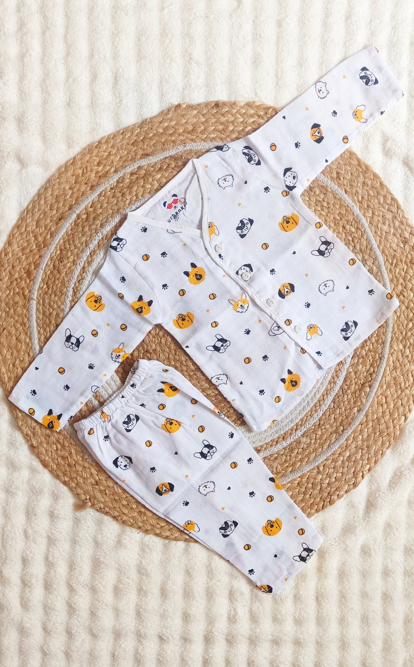 Muslin Night Suits (6 - 12 M)