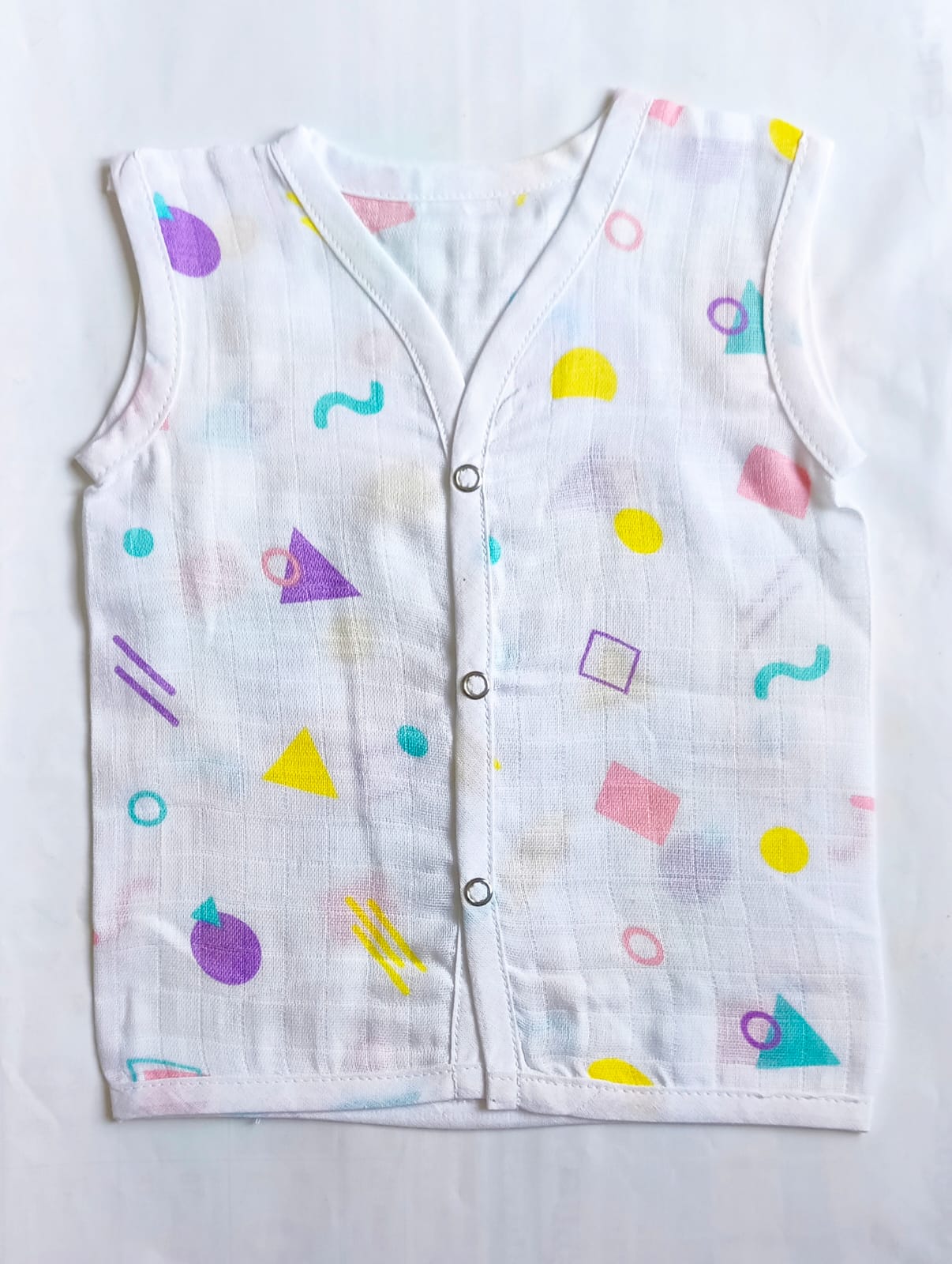 Muslin Button Jablas - Shapes