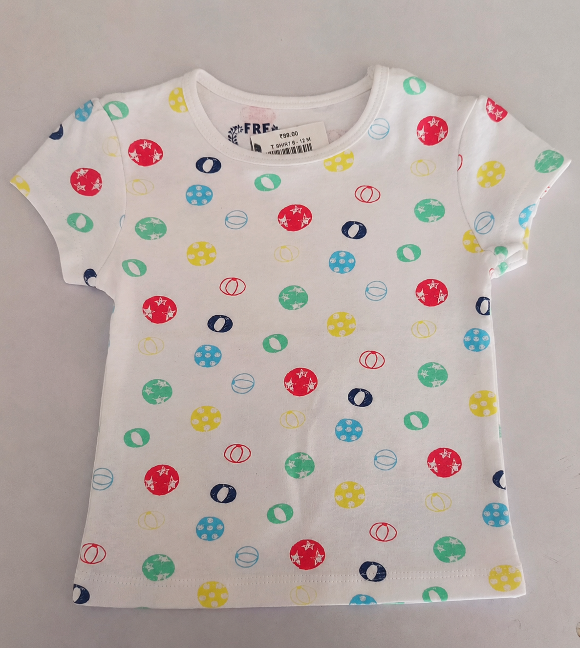Girls T-Shirt - Ball print