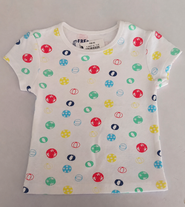 Girls T-Shirt - Ball print
