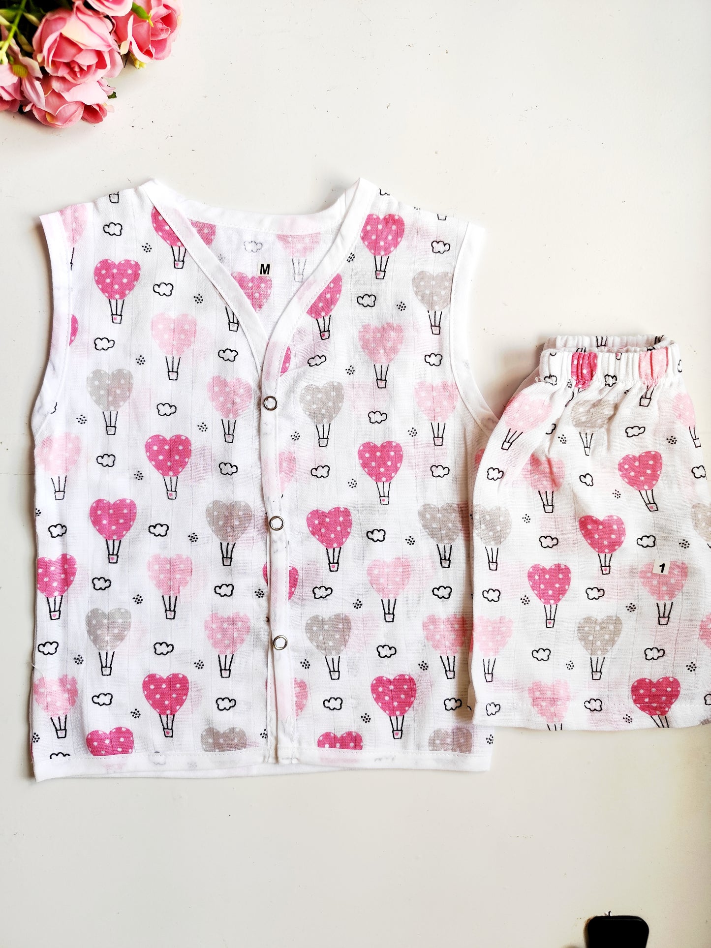 Muslin Co Ord Set - Parachute