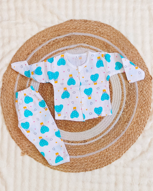 Muslin Night Suits - Parachute