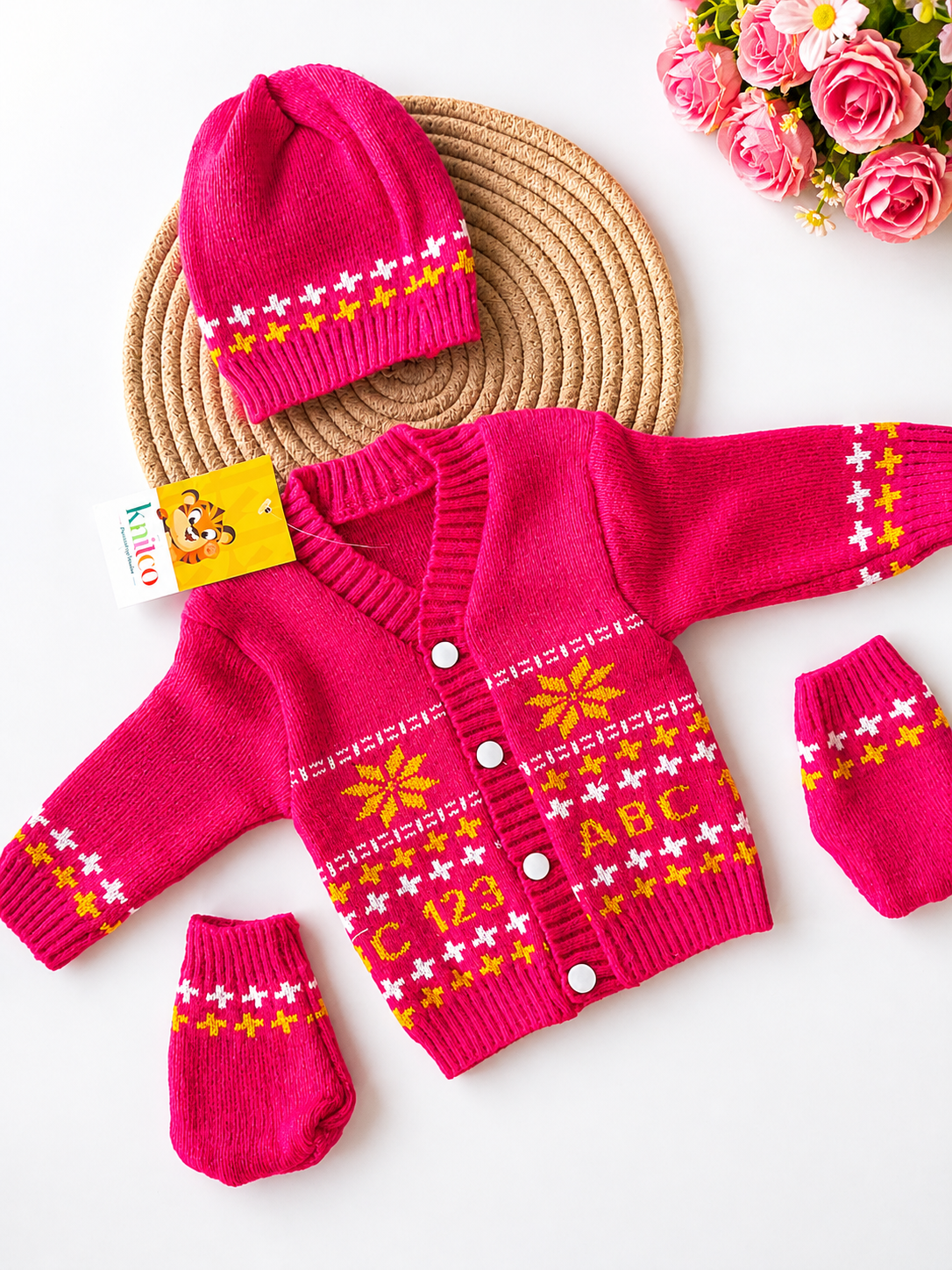 Sweater Magenta Pink