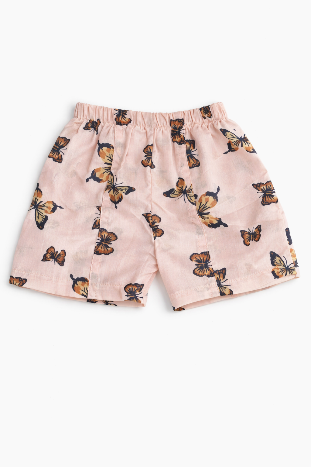 Pink Butterfly Cotton Trousers