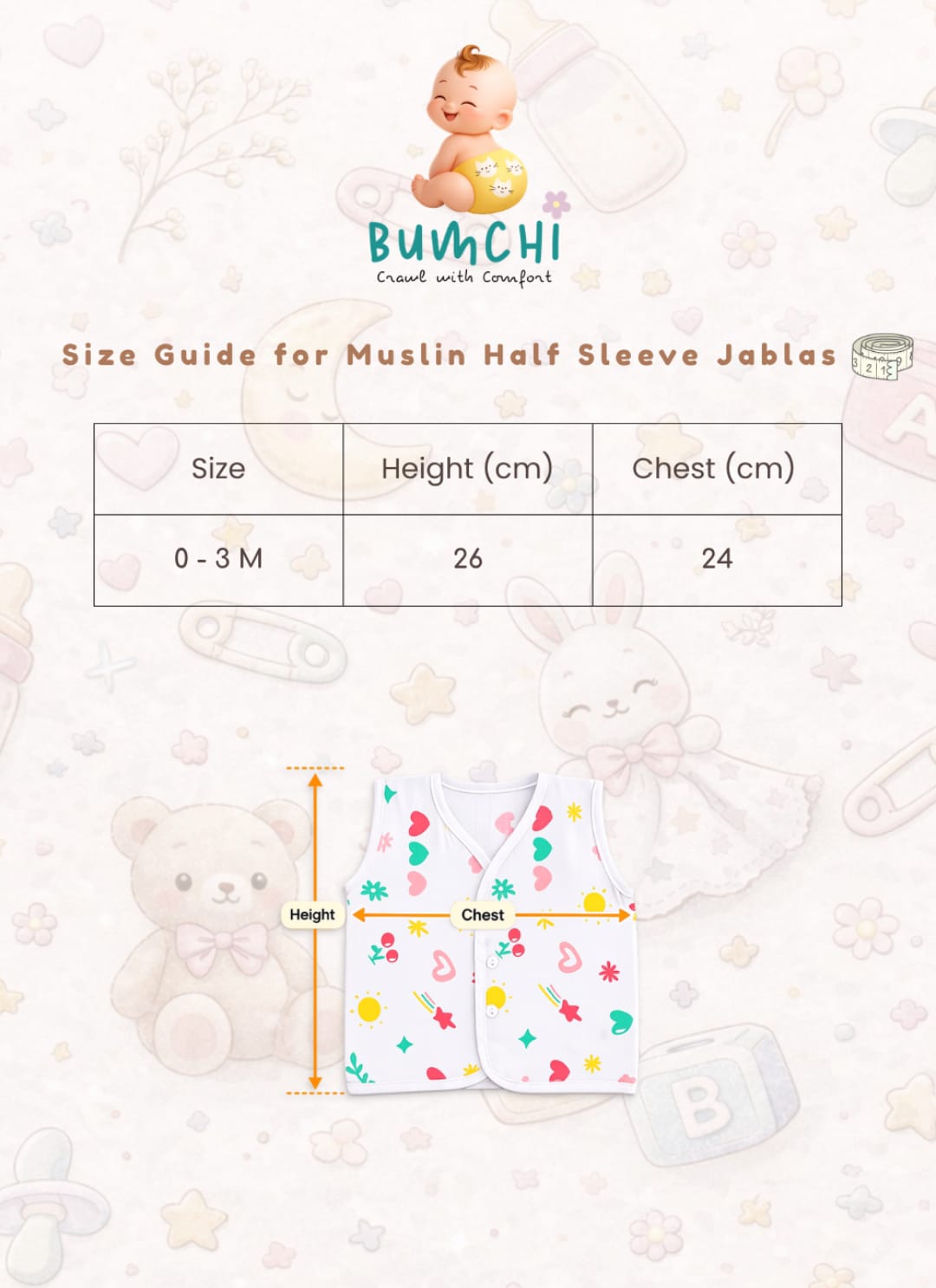 Muslin Jabla - Abstract Doodle