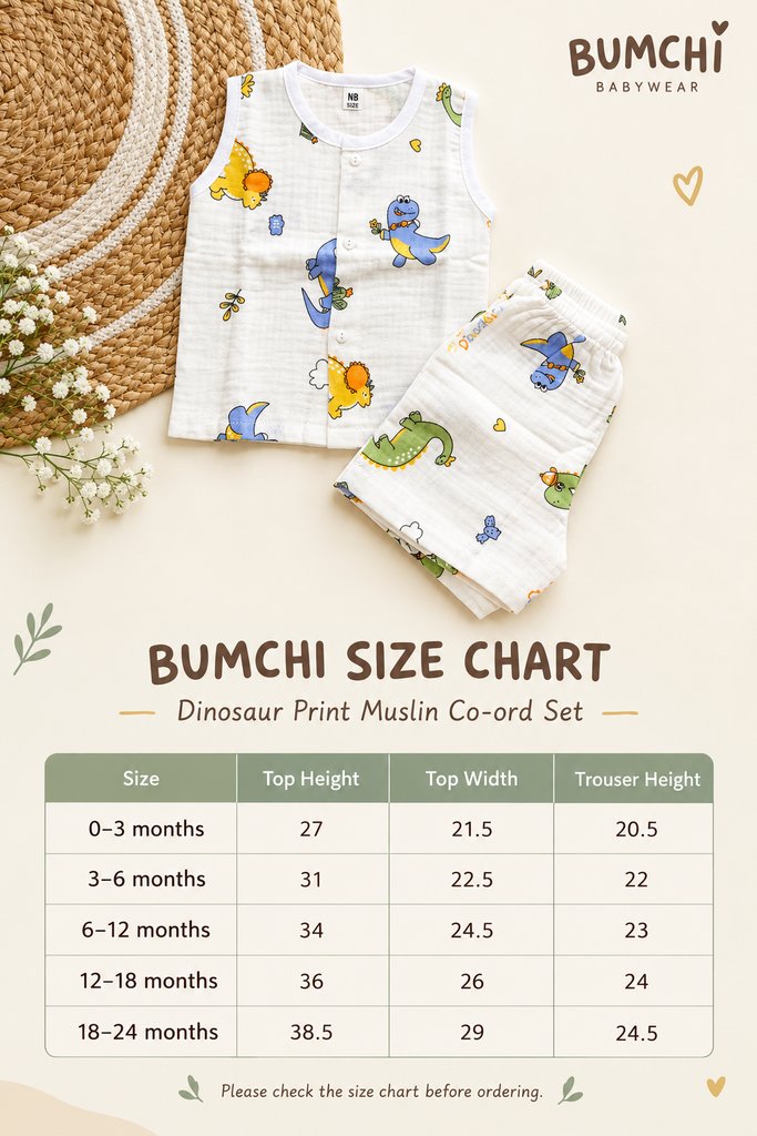 Crinkled Muslin Co ords- Yellow Puppy Gingham