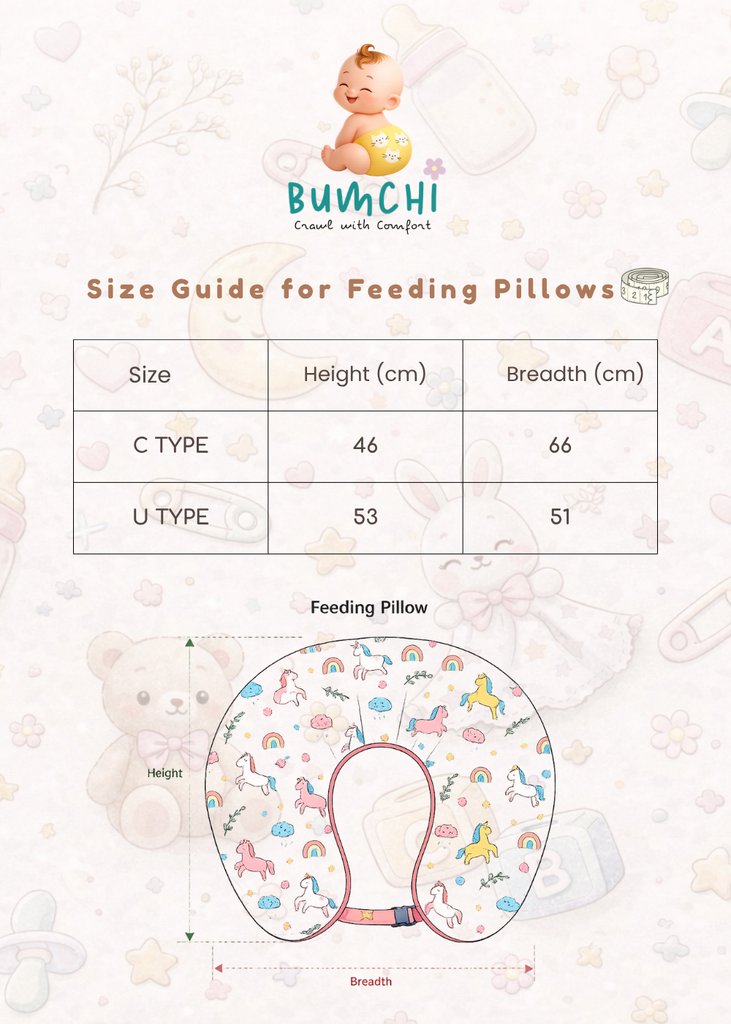 Feeding Pillow- Panda Print